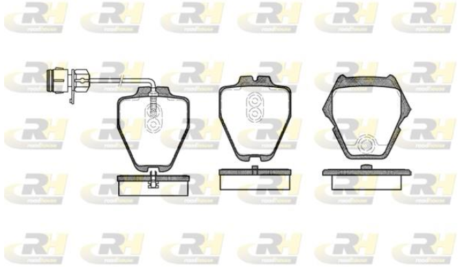 Гальмівні колодки дискові