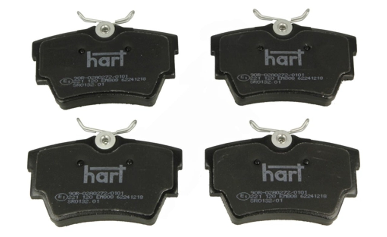 колод.торм. зад. Renault Trafic-Opel Vivaro 01->  (HART)