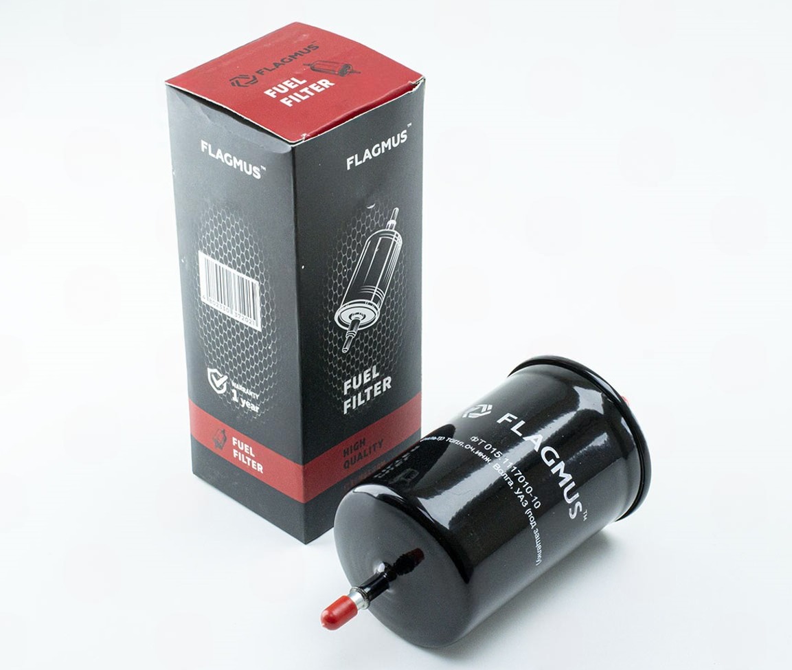 фильтр топл.оч.инж. Волга, УАЗ (под защелку) Flagmus