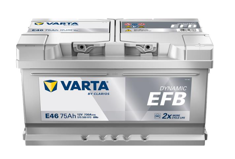 Аккумулятор - ERA EFB, 75Ah, EN 730, 315x175x175 (ДхШхВ), правый "+", 6СТ-75 АзЕ, START-STOP