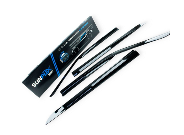 ветровик Fiat Doblo II 2010-2022 (скотч) Sunplex