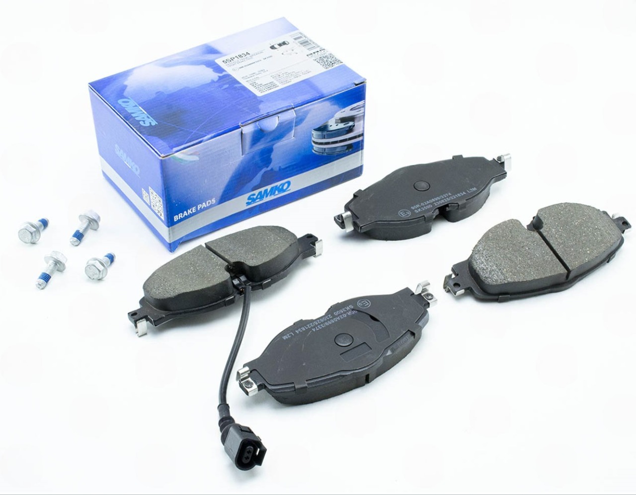 колод.торм. пер. VW Passat B8 14->, VW T-Roc (SAMKO)