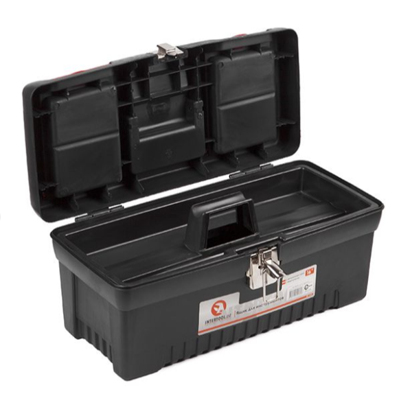 ящик инструментальный  16"    396х216х164 мм металлические замки BX-1016 - зображення 2