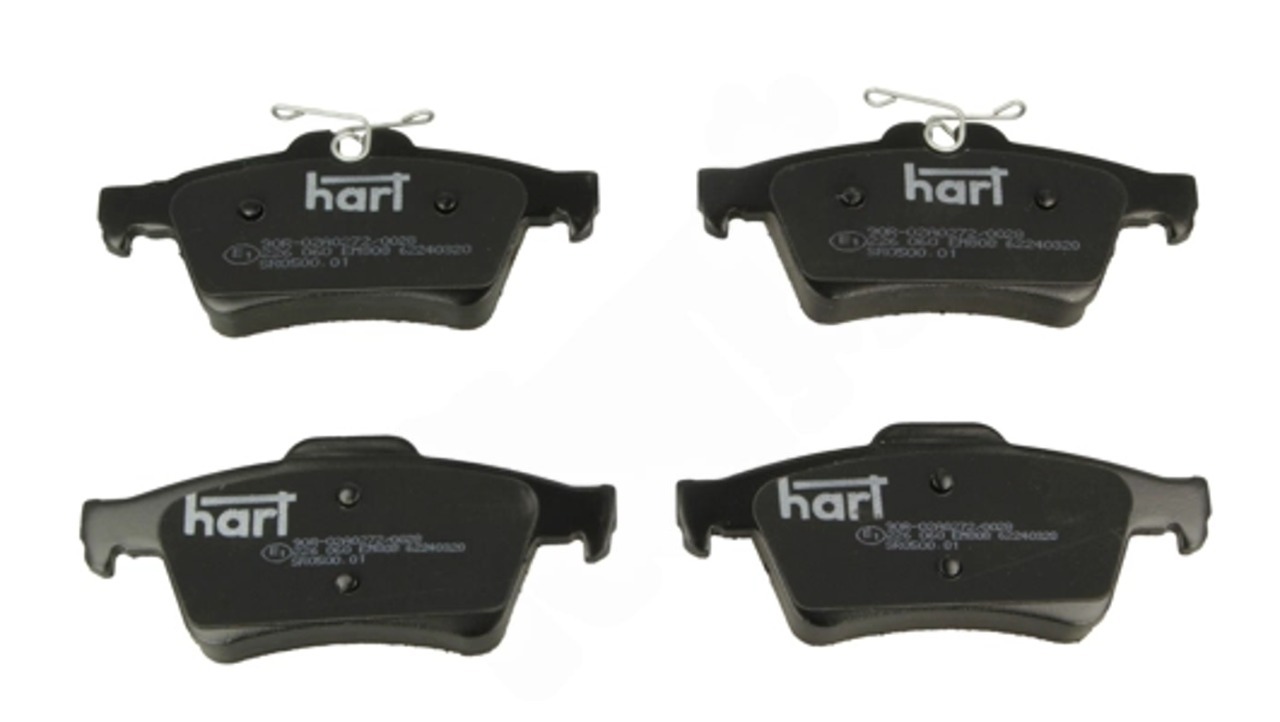 колод.торм. зад. Renault Laguna II, Focus III, C-Max  (HART)