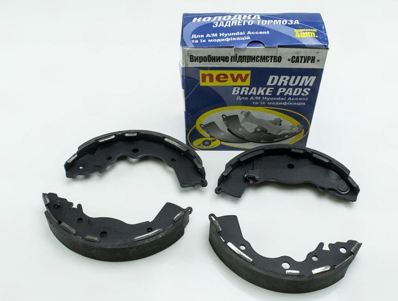 колодки барабанные Hyundai Accent I (94-00) (180x32)  (Сатурт)