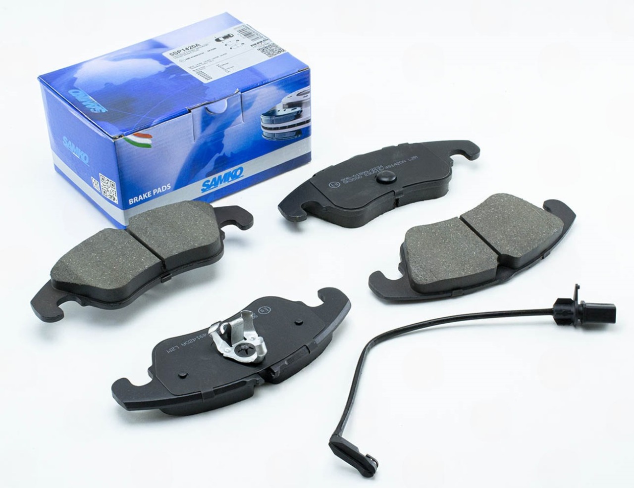 колод.торм. пер. Audi A4 B8, A5, A6 C7, A7, Q5 07->  (LPR-Samko)