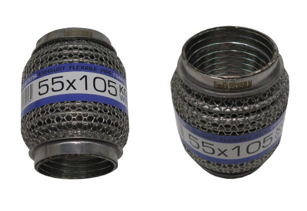 гофра 55х105  3-х слойная (EuroEx) интерлок, кольчуга