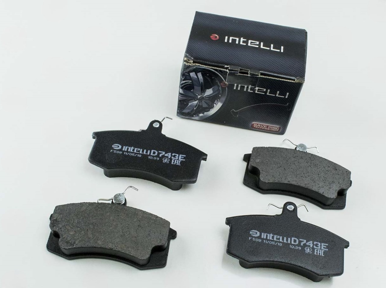 колодки торм.перед. 2108 (Dafmi Intelli - мягкая) D743Е