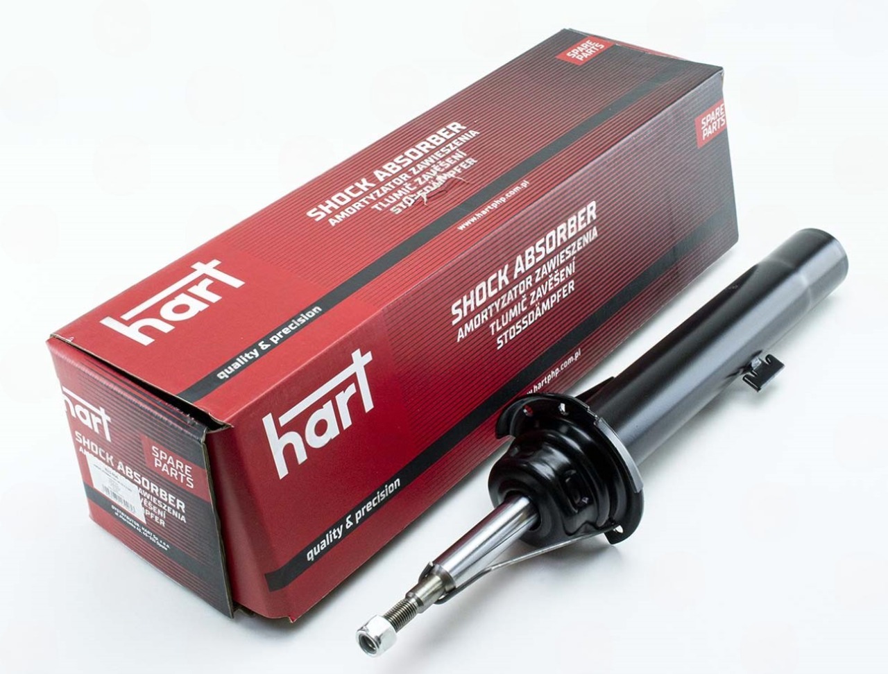 амортизатор пер. BMW 1 (E81) (04-13) левый L  (HART)