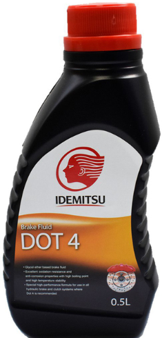 жидкость торм. 0.5л  "DOT-4"  Idemitsu