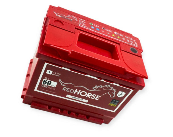 Аккумулятор Red Horse  60Ач 580А premium (L2) (1)