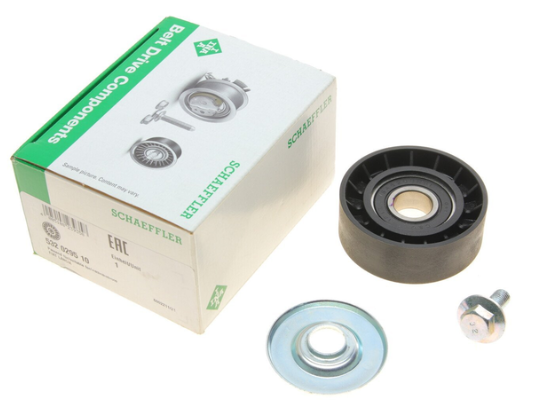 Паразитный/ведущий ролик, поликлиновый ремень.