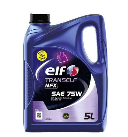 Трансмісійна олива Elf Tranself NFX 75W / 5л. / (Заміна  NFJ &  NFP  )