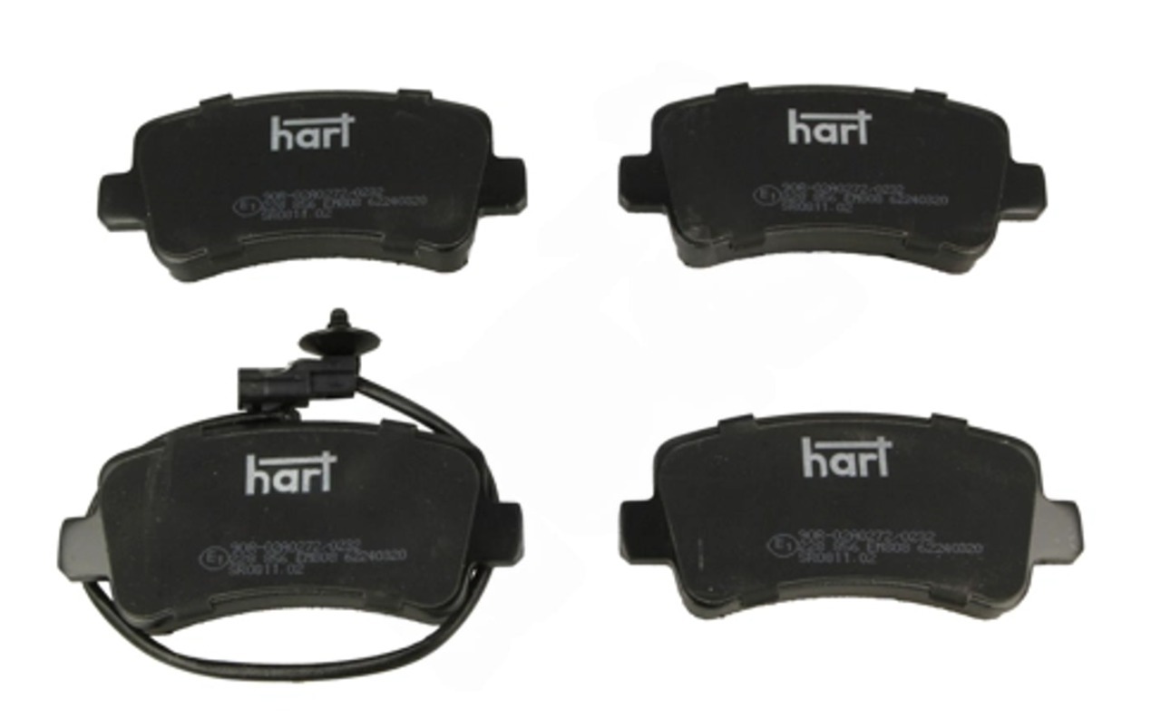 колод.торм. зад. Renault Master 10-> однокат.  (HART)