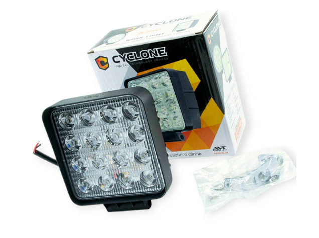 фара дополнительная LED 117х117х47 (Д/В/Ш) 48W ближний