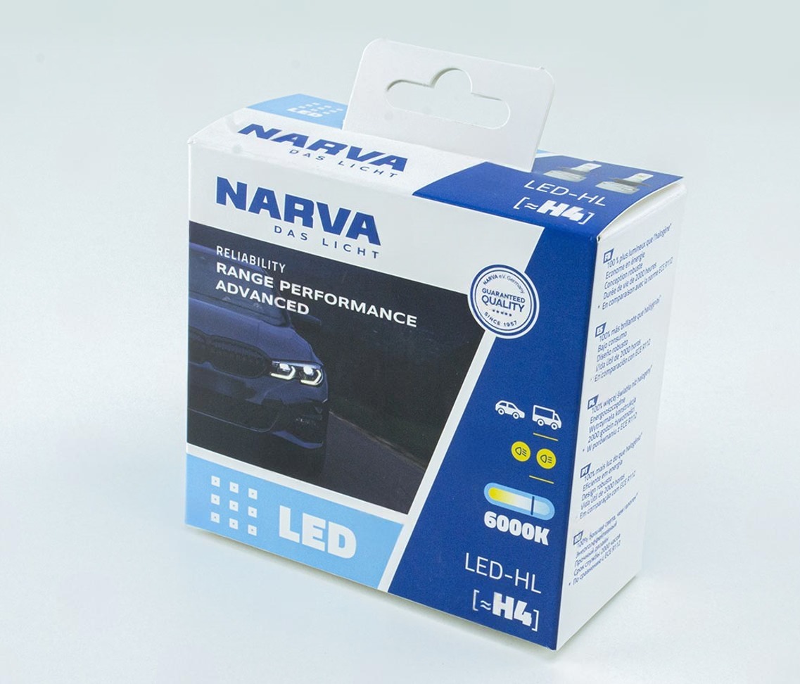 лампа LED H4 12V-24V 19W 6000K RPA NARVA