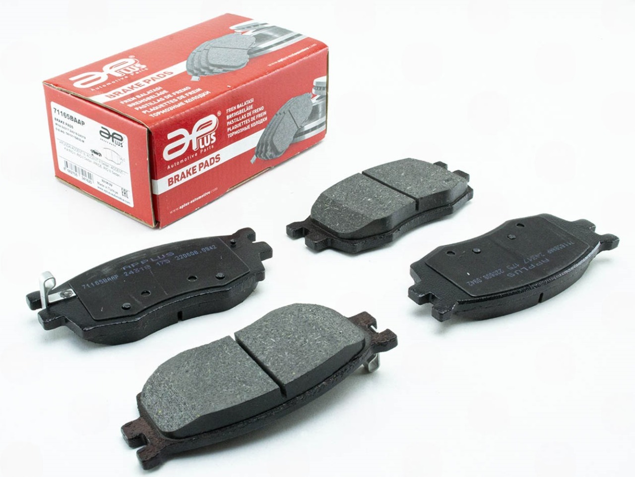 колод.торм. пер. Hyundai Accent 06->, Kia Rio 05->  (APLUS)