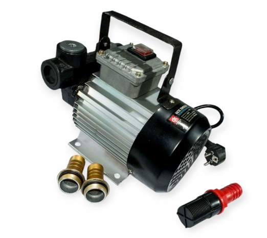 насос для перекачки топлива/масла помповый 220В/55л/мин/550Вт/штуцер 25мм Dk