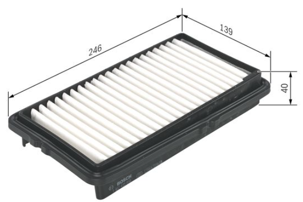 Фільтр повітряний 1 457 433 950 - зображення 3