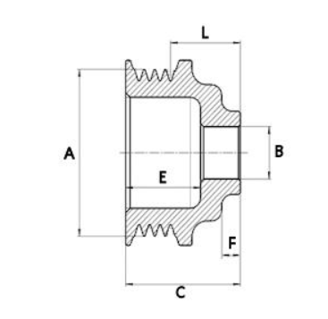 Шків генератора 230288 - зображення 2