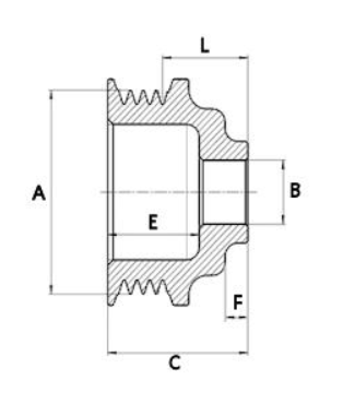 Шків генератора 230958 - зображення 2