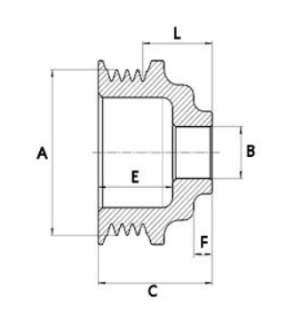 Шків генератора 232349 - зображення 2