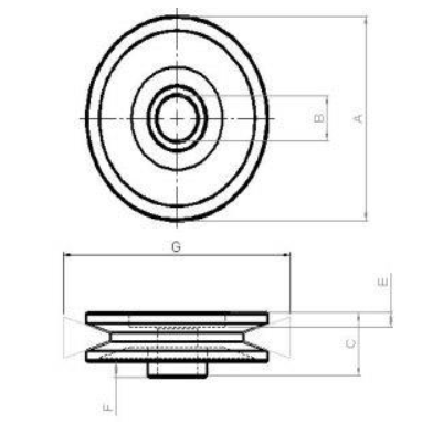 Шків генератора 136364 - зображення 2