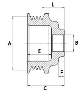 Шків генератора 138070 - зображення 2