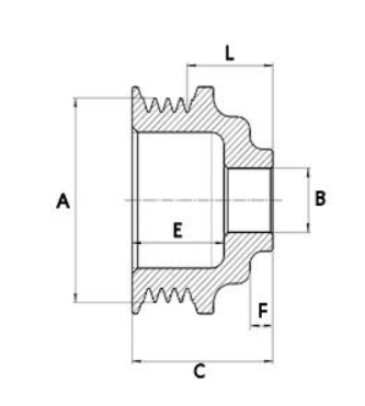 Шків генератора 137960 - зображення 2