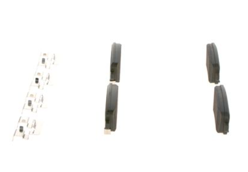 Колодки гальмівні дискові 0986424124 - зображення 2