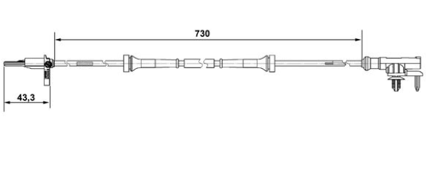 Датчик ABS 0265007637 - зображення 5