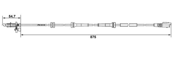 Датчик ABS 0265007790 - зображення 5