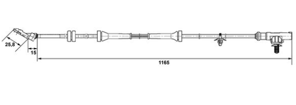 Датчик ABS 0265007537 - зображення 5