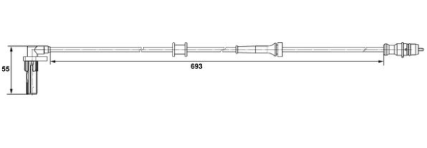 Датчик ABS 0265007531 - зображення 5