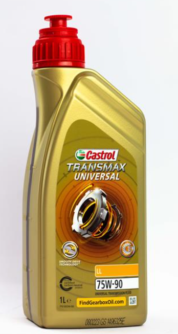 Трансмісійна олива CASTROL TRANSMAX UNIVERSAL LL / 75W90 / 1л. / Для мостів, редукторів /