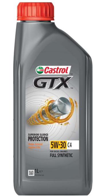 Моторна олива CASTROL GTX ULTRACLEAN / 5W30 / 1л. /( ACEA С4 )