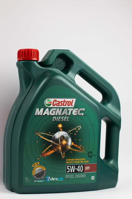 Моторна олива Castrol Magnatech DPF / 5w40 / 5л. / (ACEA C3, API SN/CF )