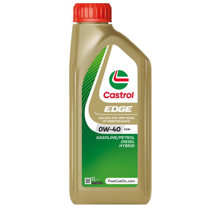 Моторна олива CASTROL EDGE / 0W40 / 1л. / (ACEA A3/B4 )