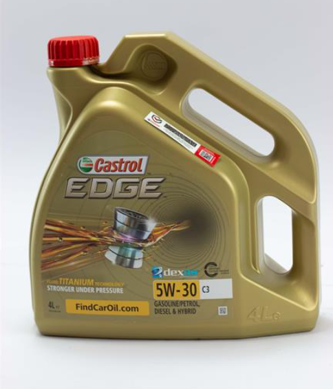 Моторна олива CASTROL EDGE / 5W30 / 4л. / (ACEA C3, API SN/CF )