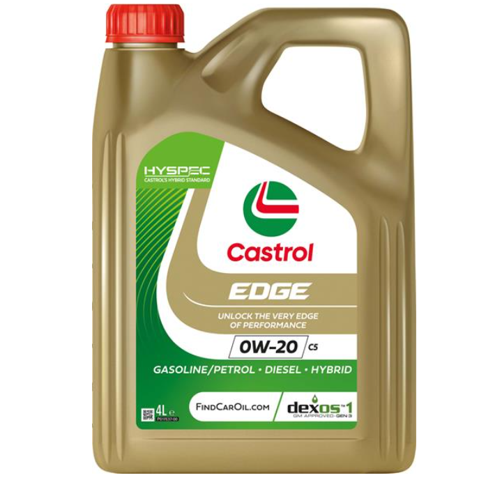 Моторна олива Castrol Egde C5 / 0w-20 / 4л. / ( ILSAC GL-5, API SN ) 15F6E9 - зображення 2
