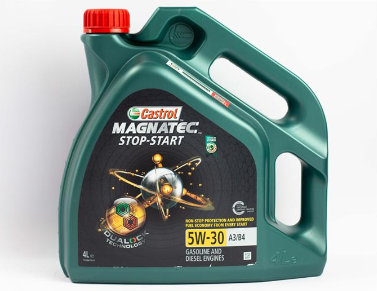 Моторна олива CASTROL Magnatec STOP-START / 5W30 / 4л. / ( ACEA: A3/B4, API: CF/SL)