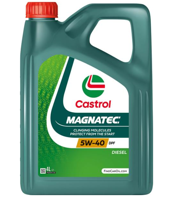 Моторна олива Castrol Magnatech DPF / 5w40 / 4л. / (ACEA C3, API SN/CF ) 15F911 - зображення 2