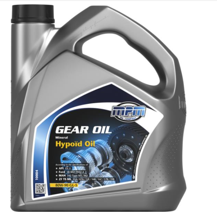 Трансмісійна олива MPM GL-5 MINERAL HYPOID OIL / 80W90 / 4л. / (API GL-5 )