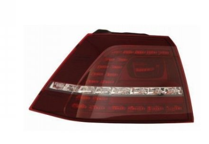VW GO7 ліхтарь задний лів., зовн. + патрон, LED