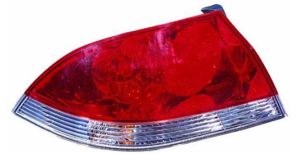 фонарь задний прав. с патроном (красный)