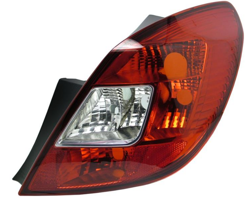 ліхтарь задний прав., с патроном, 5-дв.