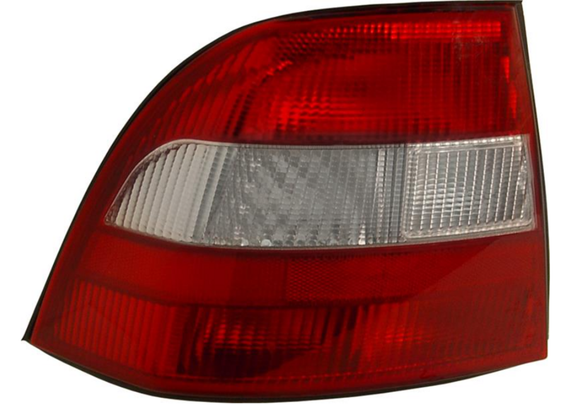 ліхтарь задний лів. без патр. (крас./прозр.) -2/99