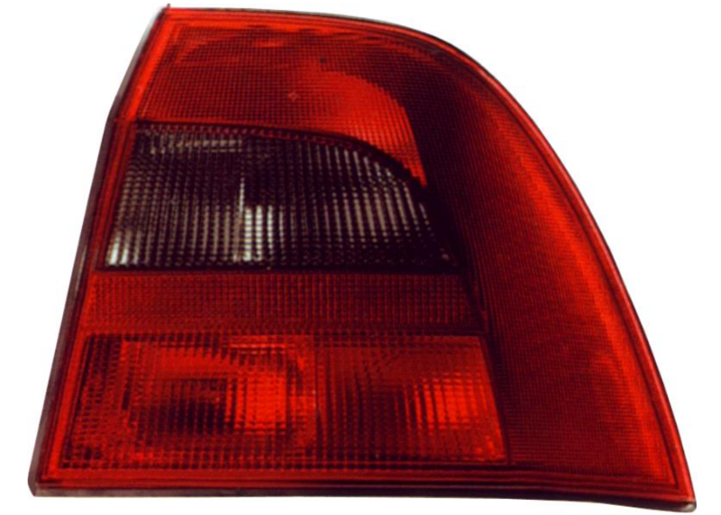 ліхтарь задний прав. без патрона (крас./димч.) 3/99-