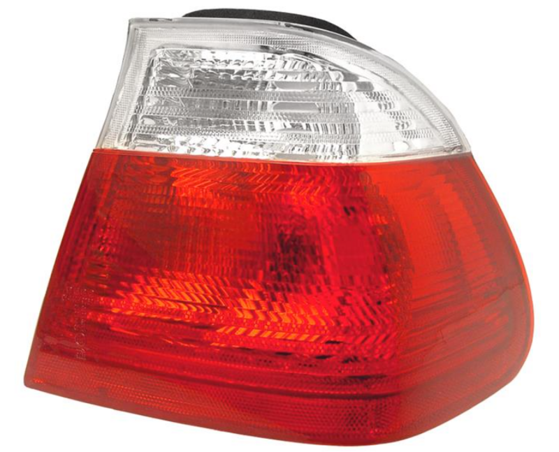 ліхтарь задний прав., зовн. без патрона, SED (бело-червоний.) -9/01