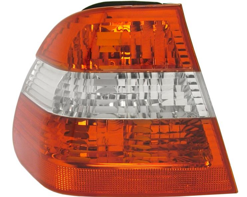 ліхтарь задний лів. зовнішній без патрона., SED (бело-червоний.) 10/01-